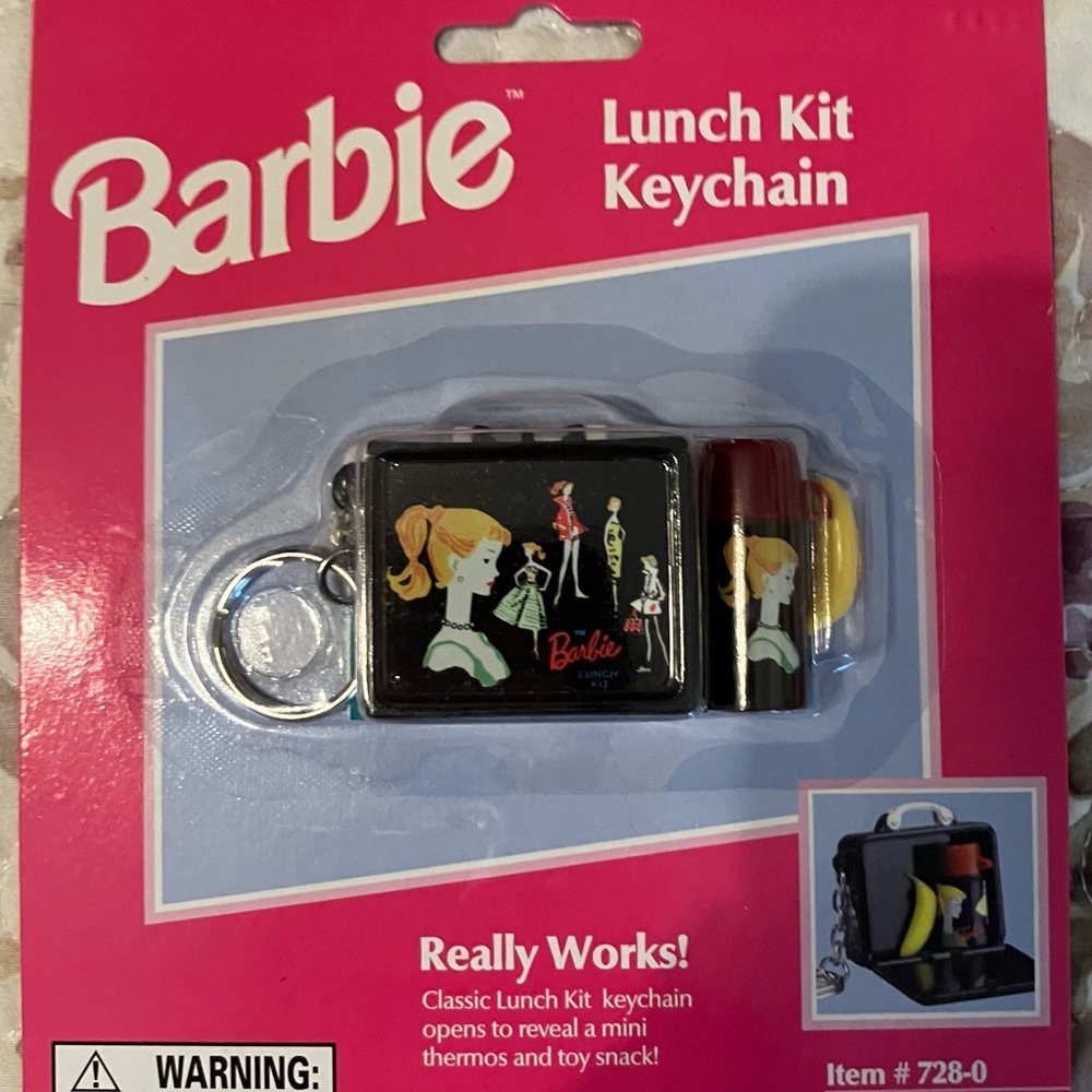 Barbie Keychain Collection Set - 4 Pc Bundle